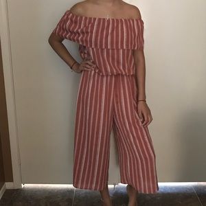 Stripe Jumpsuit